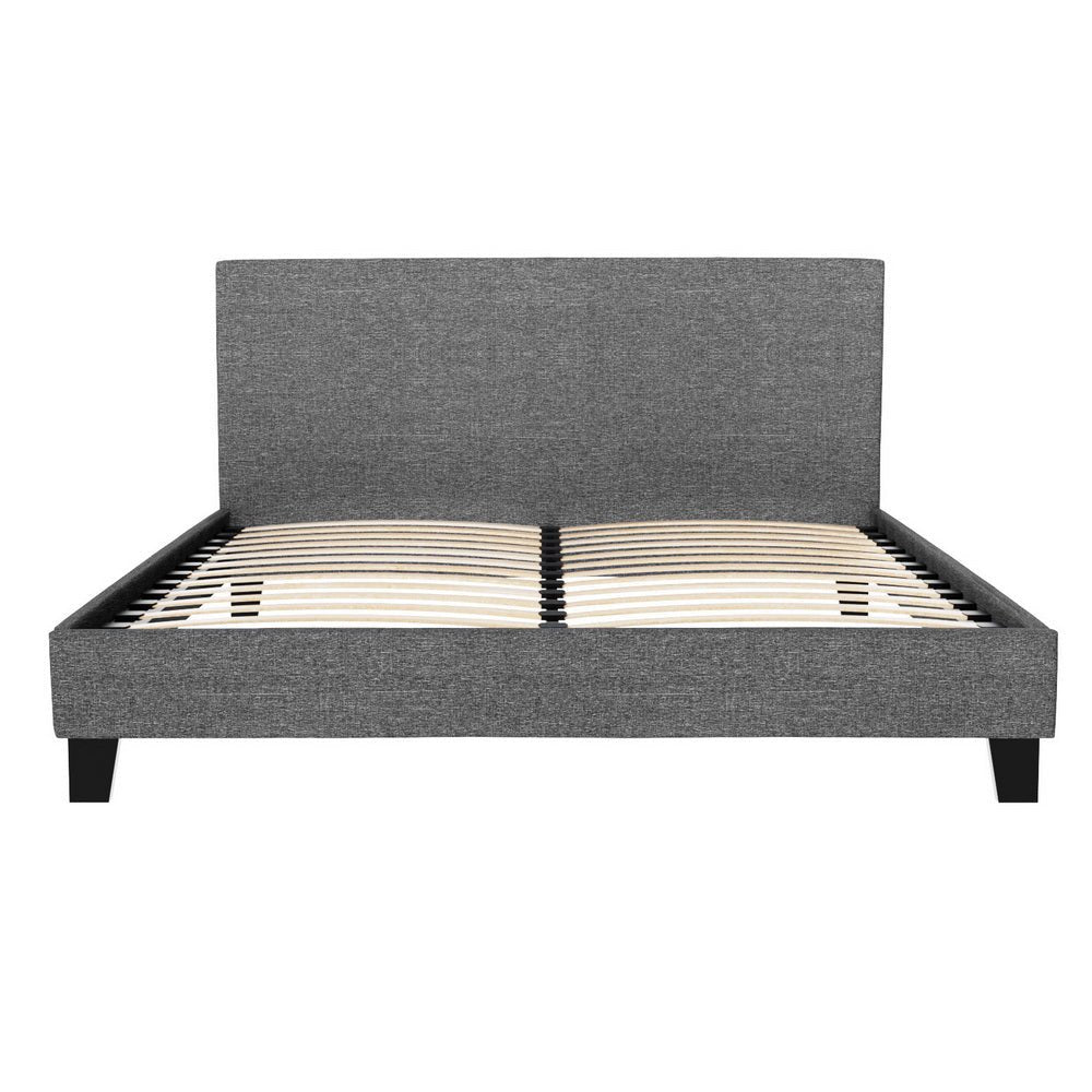 Artiss Bed Frame Queen Size Grey NEO - OZ Home Deals