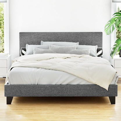 Artiss Bed Frame Queen Size Grey NEO - OZ Home Deals