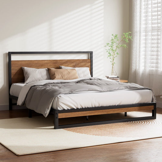 Artiss Bed Frame Queen Size Metal Bed Frame DANE - OZ Home Deals