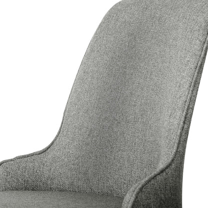 Artiss Dining Chairs Set of 4 Linen Fabric Grey - OZ Home Deals