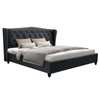 Bed Frame King Size Charcoal PIER - OZ Home Deals