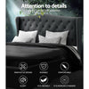 Bed Frame King Size Charcoal PIER - OZ Home Deals
