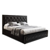 Bed Frame King Size Gas Lift Black TIYO - OZ Home Deals