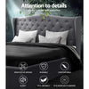 Bed Frame King Size Grey PIER - OZ Home Deals