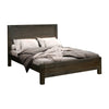 Bed Frame King Size in Solid Wood Veneered Acacia Bedroom Timber Slat in Chocolate - OZ Home Deals