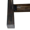 Bed Frame King Size in Solid Wood Veneered Acacia Bedroom Timber Slat in Chocolate - OZ Home Deals