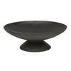 Black Lassen Cast Iron Fire Pit - OZ Home Deals