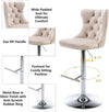 Champ Velvet Adjustable Bar Stools – Set of 2 - OZ Home Deals