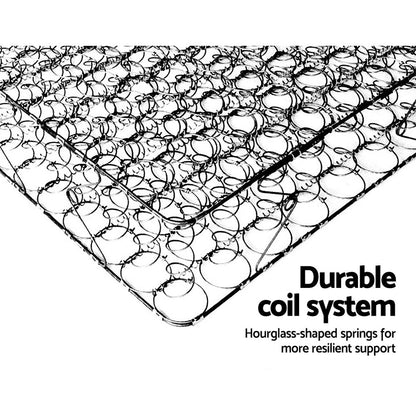 CoastalRest Single Bonnell Spring Mattress – Medium Firm - OZ Home Deals