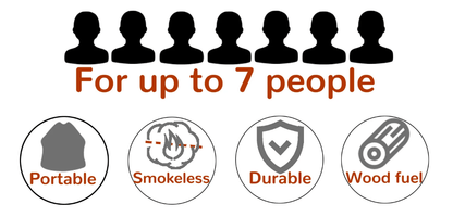 Ecoflame - The Smokeless Fire Pit & Cooking Grill - OZ Home Deals