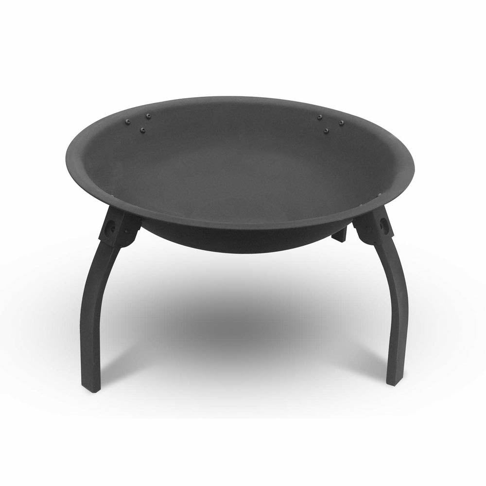 Fire Pit BBQ Charcoal Smoker Portable Outdoor Camping Pits Patio Fireplace 22" - OZ Home Deals