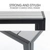Fortia 90 x 90cm Outdoor Dining Table, Square, Furniture for Outside - OZ Home Deals