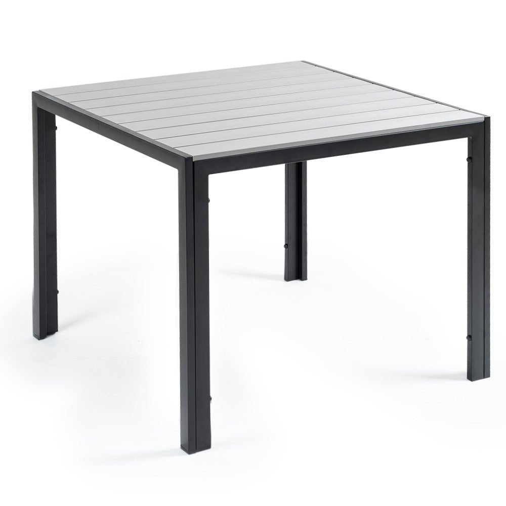 Fortia 90 x 90cm Outdoor Dining Table, Square, Furniture for Outside - OZ Home Deals