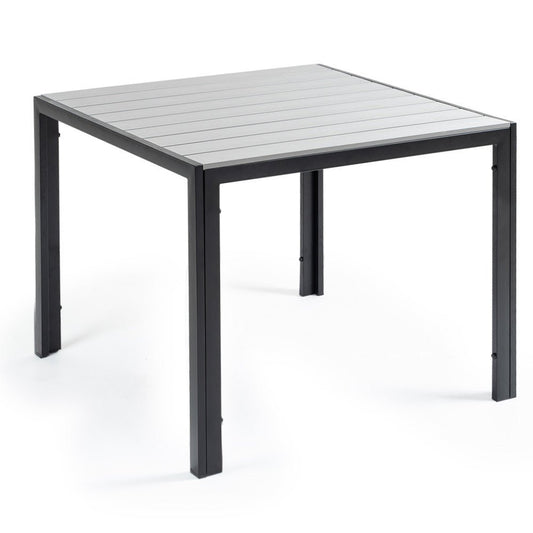 Fortia 90 x 90cm Outdoor Dining Table, Square, Furniture for Outside - OZ Home Deals