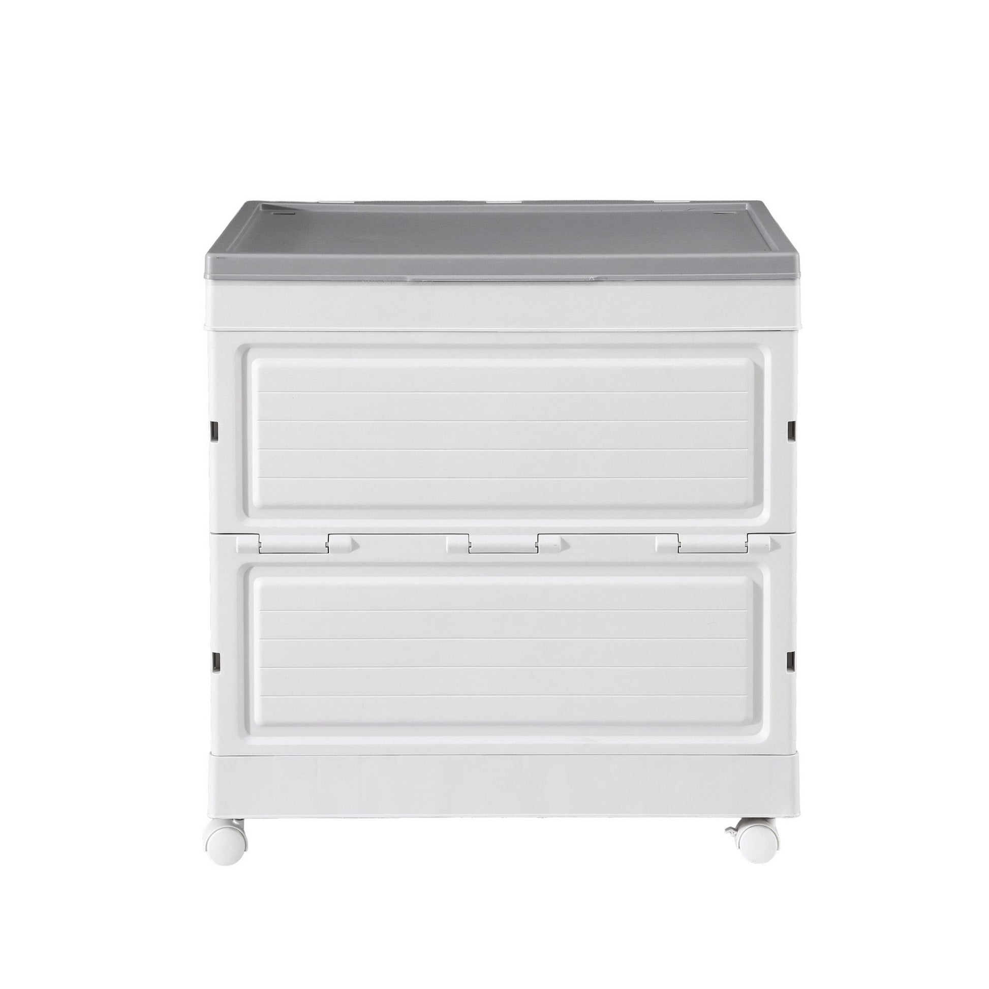 Gardeon 159L Outdoor Storage Box Stackable Cupboard Camping Organizer Wheels - OZ Home Deals