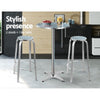 Gardeon 3-Piece Outdoor Bar Set Bistro Table Stools Adjustable Round Cafe - OZ Home Deals