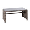 Gardeon 4 PCS Outdoor Sofa Set with Storage Cover Rattan Chair Furniture Grey - OZ Home Deals
