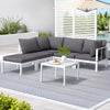 Gardeon 6PCS Outdoor Sofa Set Aluminium Table and Chairs Lounge Patio Furniture - OZ Home Deals
