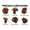 Gardeon Adirondack Outdoor Chairs Wooden Beach Chair Patio Furniture Garden Brown - OZ Home Deals