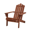 Gardeon Adirondack Outdoor Chairs Wooden Beach Chair Patio Furniture Garden Brown - OZ Home Deals