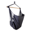 Gardeon Hammock Chair Outdoor Camping Hanging Hammocks Cushion Pillow Grey - OZ Home Deals