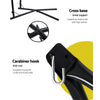 Gardeon Hammock Chair Outdoor Camping Hanging with Steel Stand Rainbow - OZ Home Deals