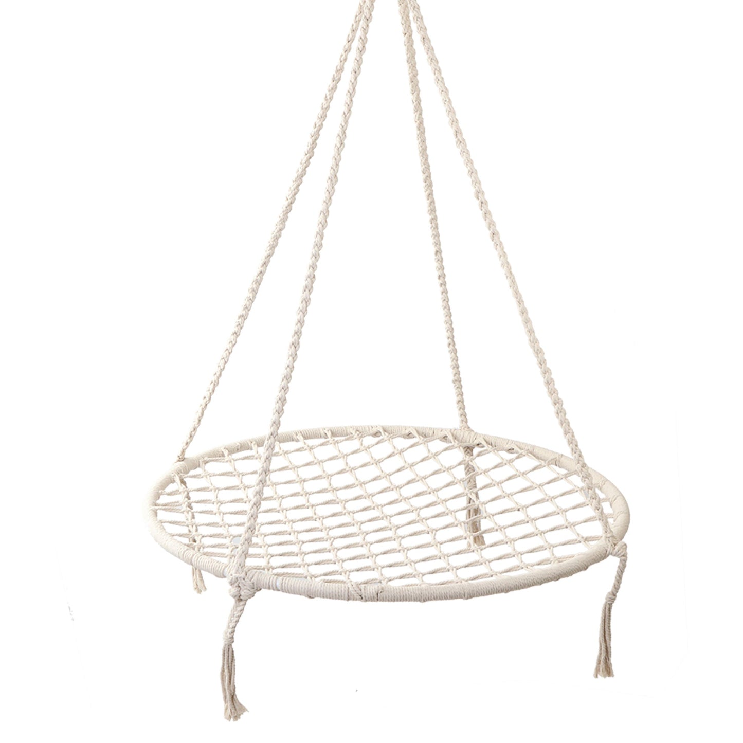 Gardeon Hammock Chair Outdoor Tree Swing Nest Web Hanging Seat 100cm - OZ Home Deals
