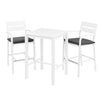 Gardeon Outdoor Bar Set Stools 3-Piece Dining Chairs Table Patio Aluminium Bistro Set - OZ Home Deals