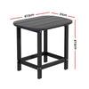 Gardeon Outdoor Coffee Side Table HDPE Desk Patio Furniture Camping Garden Black - OZ Home Deals