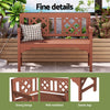 Gardeon Outdoor Garden Bench Wooden Chair 2 Seat Patio Furniture Lounge Natural - OZ Home Deals