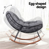 Gardeon Outdoor Rocking Chair Furniture Papasan Recliner Garden Patio Lounge Setting - OZ Home Deals