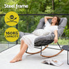 Gardeon Outdoor Rocking Chair Furniture Papasan Recliner Garden Patio Lounge Setting - OZ Home Deals
