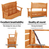 Gardeon Outdoor Storage Bench Box Wooden Garden Chair 2 Seat Timber Furniture - OZ Home Deals