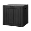 Gardeon Outdoor Storage Box 118L Container Lockable Garden Toy Tool Shed Black - OZ Home Deals