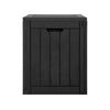 Gardeon Outdoor Storage Box 118L Container Lockable Garden Toy Tool Shed Black - OZ Home Deals