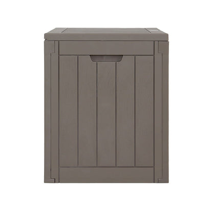 Gardeon Outdoor Storage Box 118L Container Lockable Garden Toy Tool Shed Grey - OZ Home Deals