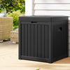 Gardeon Outdoor Storage Box 195L Organiser Garden Bench Deck Toy Shed Tool Black - OZ Home Deals