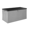 Gardeon Outdoor Storage Box 270L Container Lockable Garden Bench Tool Shed Grey - OZ Home Deals