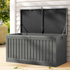 Gardeon Outdoor Storage Box 270L Container Lockable Garden Bench Tool Shed Grey - OZ Home Deals