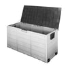 Gardeon Outdoor Storage Box 290L Lockable Organiser Garden Deck Shed Tool Black - OZ Home Deals