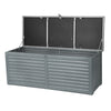 Gardeon Outdoor Storage Box 390L Container Lockable Garden Bench Tools Toy Shed Black - OZ Home Deals