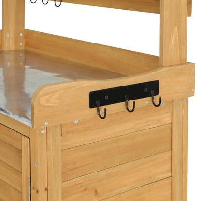 Gardeon Outdoor Storage Cabinet Box Potting Bench Table Shelf Chest Garden Shed - OZ Home Deals