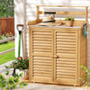 Gardeon Outdoor Storage Cabinet Box Potting Bench Table Shelf Chest Garden Shed - OZ Home Deals