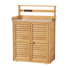 Gardeon Outdoor Storage Cabinet Box Potting Bench Table Shelf Chest Garden Shed - OZ Home Deals