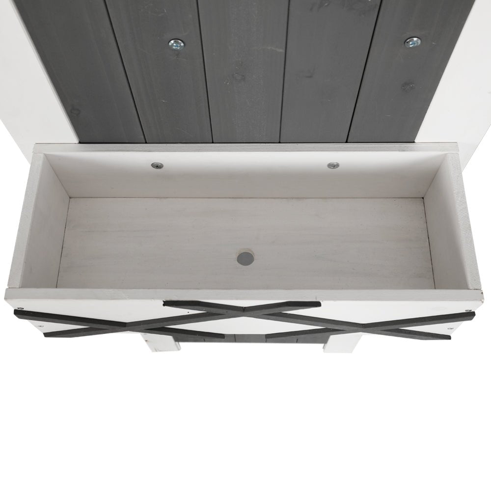 Gardeon Outdoor Storage Cabinet Shed Box Wooden Shelf Chest Garden Furniture - OZ Home Deals