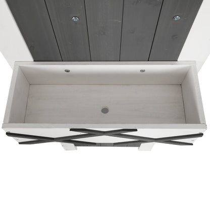 Gardeon Outdoor Storage Cabinet Shed Box Wooden Shelf Chest Garden Furniture - OZ Home Deals