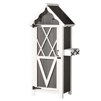 Gardeon Outdoor Storage Cabinet Shed Box Wooden Shelf Chest Garden Furniture - OZ Home Deals