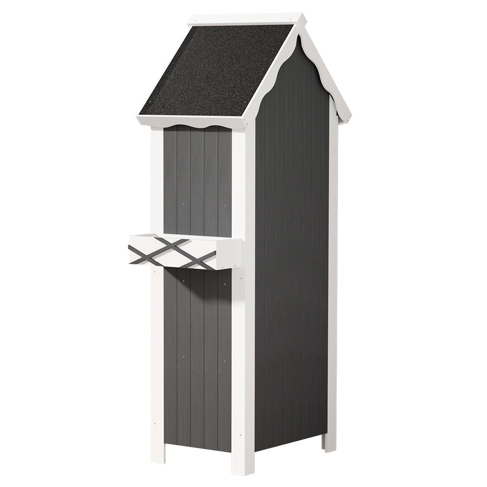 Gardeon Outdoor Storage Cabinet Shed Box Wooden Shelf Chest Garden Furniture - OZ Home Deals