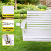 Gardeon Porch Outdoor Swing Chair With Cup Holder Wooden Furniture 2 Seater - OZ Home Deals