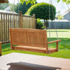 Gardeon Porch Swing Chair With Chain Outdoor Furniture Wooden Bench 2 Seater - OZ Home Deals